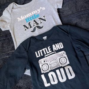 Boys onesies